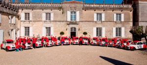 Sono auto storiche perfettamente ricondizionate: tutte 2CV!