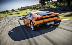 Lamborghini Huracan in pista